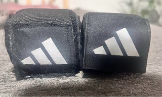 Kit Boxeo Adidas Speed 50 Guantes Vendas Bucal