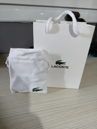 Pulsera Lacoste Plateada Nueva