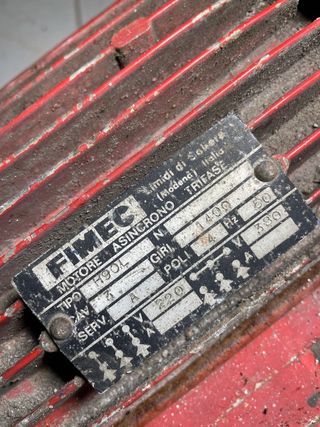Motor trifásico 3CV FIMEC