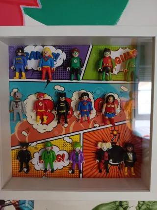 Marcos para minifiguras Lego , Playmobil o Kinder