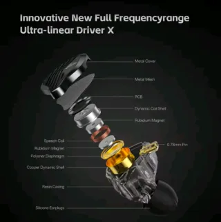 Auriculares GK Kunten In-Ear + Bluetooth + DAC