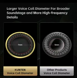 Auriculares GK Kunten In-Ear + Bluetooth + DAC