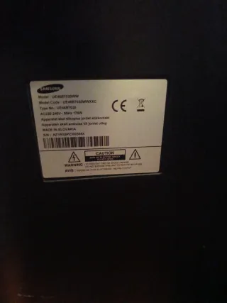 Televisor Samsung Negro Grande