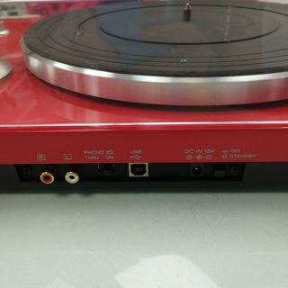 Giradiscos Teac TN 300 Rojo
