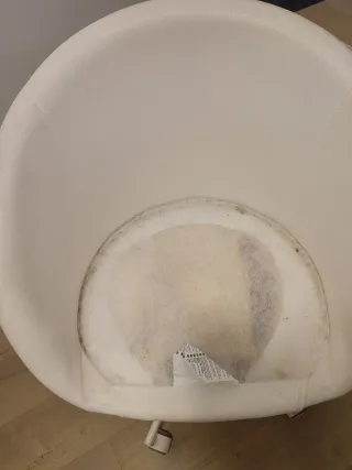 Silla Oficina IKEA SKRUVSTA Blanca