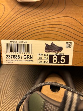 Skechers Arch Fit Road Walker Vernal Gris