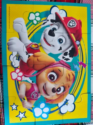 Trefl Patrulla Canina 4 en 1 Puzzle