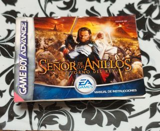 Manual El Señor de los Anillos GBA