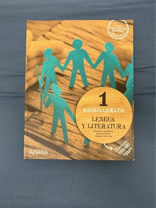 Lengua y Literatura 1ro de Bachillerato