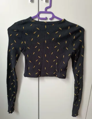 Lote 4 camisetas Bershka mujer talla XS