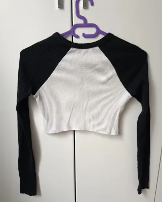 Lote 4 camisetas Bershka mujer talla XS