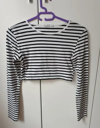 Lote 4 camisetas Bershka mujer talla XS