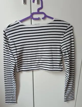 Lote 4 camisetas Bershka mujer talla XS