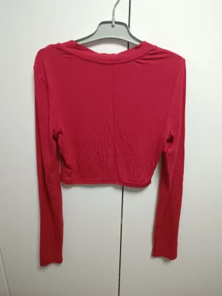 Lote 4 camisetas Bershka mujer talla XS