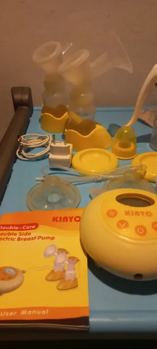 Sacaleches Doble KINYO y Sacaleches NUK jolie