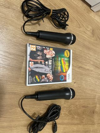 Wii 40 Principales Karaoke + 2 Microfoni