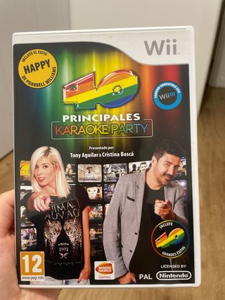Wii 40 Principales Karaoke + 2 Microfoni