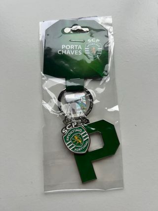 Porta-Chaves SCP Sporting Portugal Letra P