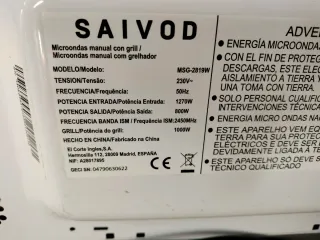 Microondas Saivod Blanco