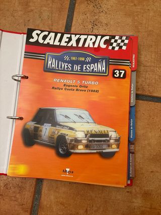 Scalextric Rallyes de España Maletín