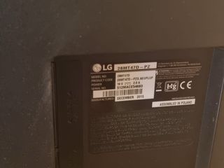 Televisor LG 28 Negro