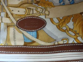 Bolso Loewe Vintage Piel y Lona