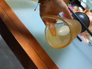 Lámpara de techo cristal y metal