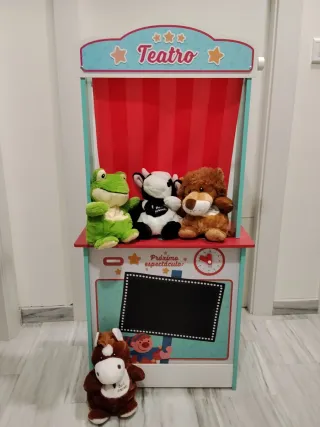 Juguete Mercado Madera 2 en 1