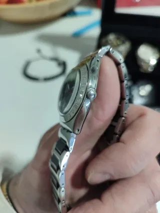 Swatch Irony Twirl Reloj Negro/Plateado