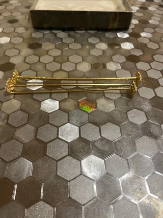 Set de tejas, agujas y pendientes de fallera niña