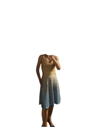 Vestido midi fiesta lentejuelas Simorra Como nuevo