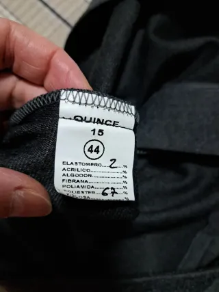 Pantalón gris mujer talla 44