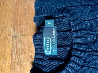 Polo Ralph Lauren Malha Azul Tamanho S