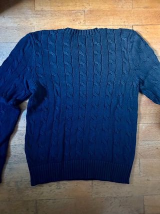 Polo Ralph Lauren Malha Azul Tamanho S