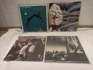 Lote de vinilos de Rolling Stones,Lou Reed,ELP...