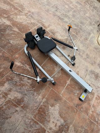 Máquina de remo para gimnasio