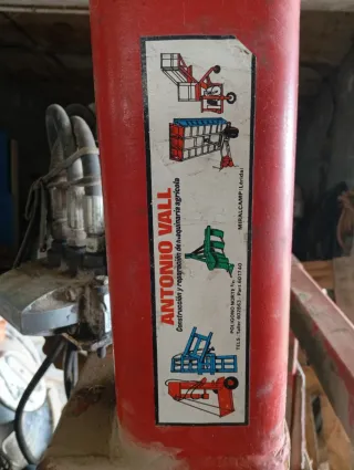 Portapalets hidráulico para tractor