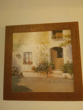 Pareja de cuadros decorativos