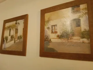 Pareja de cuadros decorativos