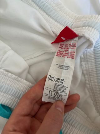 Pantalón Puma Blanco Vintage-Talla M