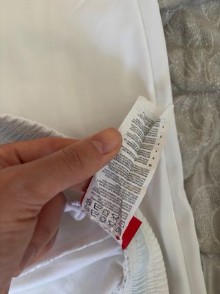 Pantalón Puma Blanco Vintage-Talla M