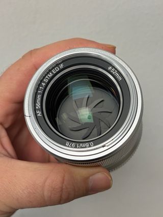 Viltrox AF 56/1.4 Z APS-C Lente Plata