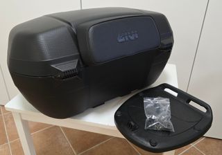 Bauletto GIVI E46 Riviera + piastra e schienalino