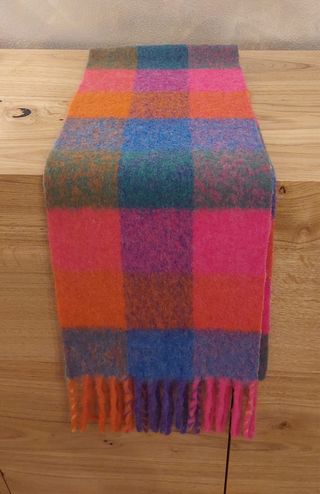 Sciarpa 100% lana fatta a mano