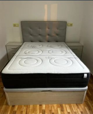 Canapé abatible de madera