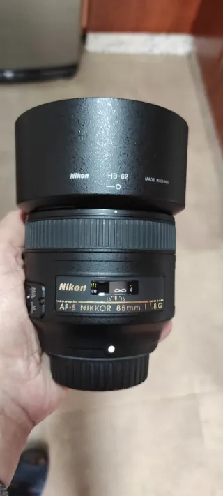 Objetivo Nikon AF-S NIKKOR 85mm f/1.8G