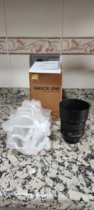 Objetivo Nikon AF-S NIKKOR 85mm f/1.8G