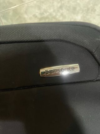 Maletín Samsonite Negro y Gris