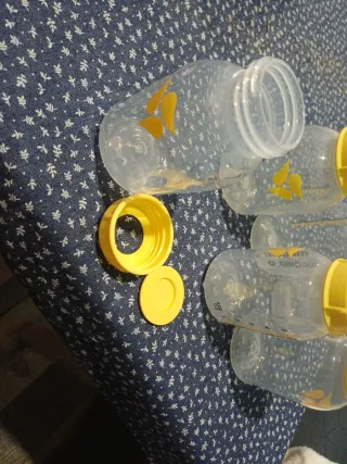 6 Botellas Recogida Leche Medela