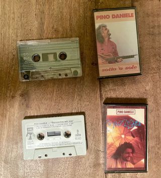 Lotto 6 Musicassette Pino Daniele